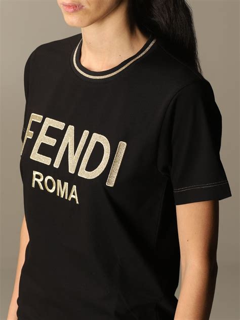 fendi roma t shirt women& 39|Fendi graphic tees.